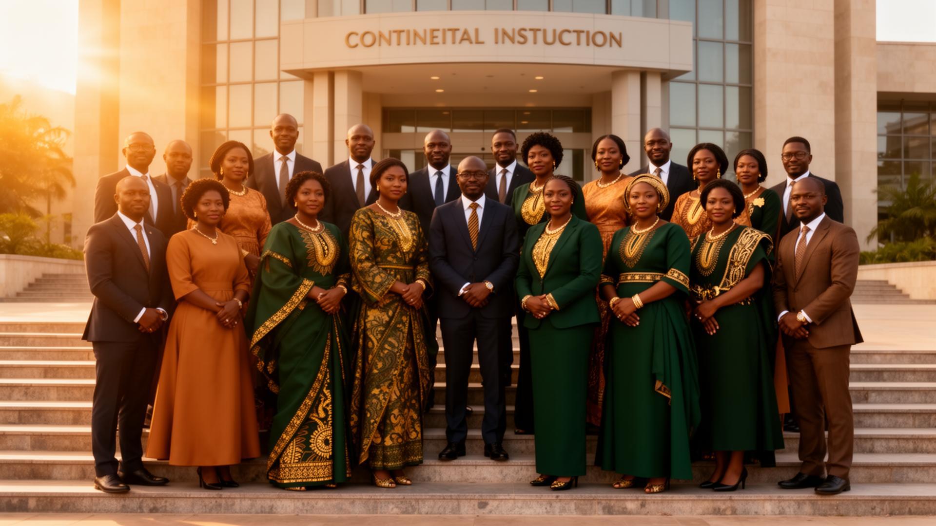 ANF founding leaders gathered at a continental institution